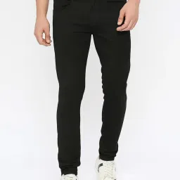 Spykar Black  Super Slim Fit Jeans image 1
