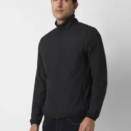 Peter England Black Regular Fit Jacket image 3
