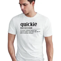 Seekbuylove Typography Printed Round Neck Bio Finish Cotton T-shirt-picture-38