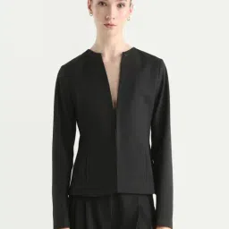 RAREISM Black Regular Fit Jacket-picture-22