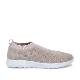 North Star by Bata Women's Bart Beige Slip-On Sneakers image 2