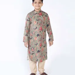 Tabard Ethnic Kurta For Kids image 1
