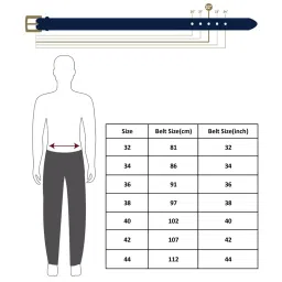 Kara Dark Brown Waist Belt for Men image 2