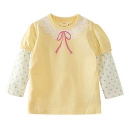 LULU & SKY Girls Printed Henley Neck T-shirt-picture-43