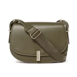 Forever New Amber Dark Olive Small Cross Body Bag-image-13