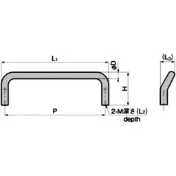 TAKIGEN Round Bar Handle Stainless Steel Mirror Buffing, A-1075-7-picture-30