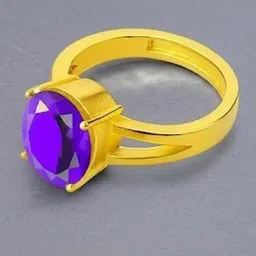 Fashionable Village Gold-Plated Artificial Stones Studded Ring-picture-19