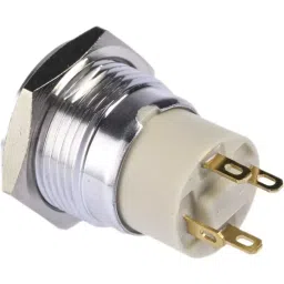 RS PRO Illuminated Push Button Switch Latching 16 mm SPST Green LED 36 V DC, 1759283 image 3