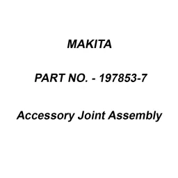 Makita Accessory Joint Assembly Suitable For MHW0820, Part No 197853-7-picture-13