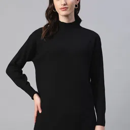 Marks & Spencer Turtle Neck Longline Pullover image 1