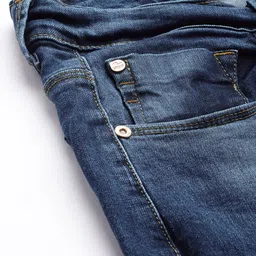 SPYKAR Men Blue Skinny Fit Low-Rise Light Fade Stretchable Jeans image 4