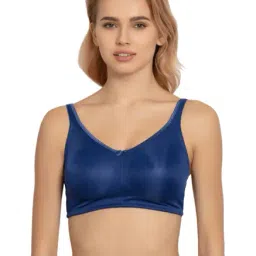 Zivame Blue Non Wired Non Padded Minimizer Bra-picture-42