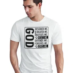 Seekbuylove Men Typography Printed Bio Finish T-shirt-picture-36
