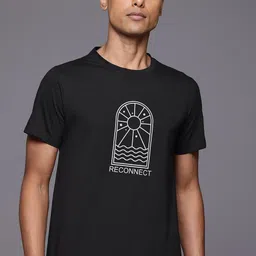 HRX by Hrithik Roshan Printed Yoga T-shirt-picture-12