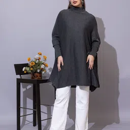 Anouk Grey Lapel Regular Shrug image 3