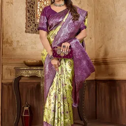 sareyavella Ethnic Motifs Zari Art Silk Kanjeevaram Saree-picture-24