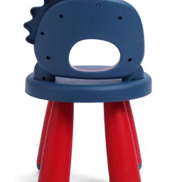 Babyhug Baby High Quality Study Chair With Face Print Design - Red| Strong & Durable Chair| Indoor & Outdoor Use| Home & Classroom| Easy to Assemble| Convert to Stool image 5