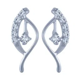 P.C. Chandra Jewellers 18 kt Gold & Diamond Earrings-picture-15