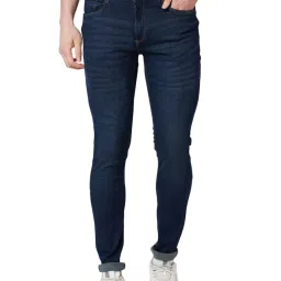 Park Avenue Blue Super Slim Fit Jeans image 1