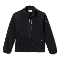 Columbia Kids Fast Trek III Black Regular Fit Full Sleeves Jacket image 1