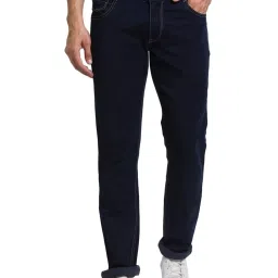 Parx Blue Slim Tapered Fit Jeans image 1