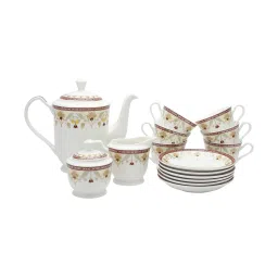Clay Craft Multicolor Fine Ceramic Tea Set image 2