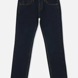 Pepe Jeans Boys Dark Blue Solid Jeans image 1