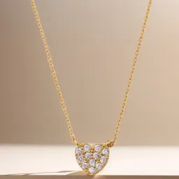 Accessorize London Gold-Plated Cubic-Zirconia Necklace-image-4
