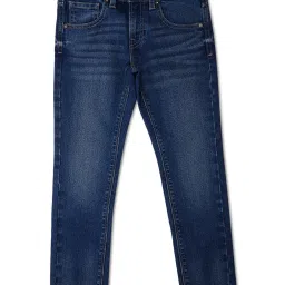Pepe Jeans Kids Blue Solid Jeans image 1