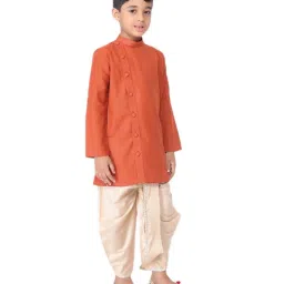Tabard Ethnic kurta dhoti set For Kids image 3