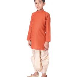 Tabard Ethnic kurta dhoti set For Kids image 4