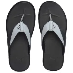 Puma Men's Galaxy Comfort V2 Grey & Black Flip Fops image 1