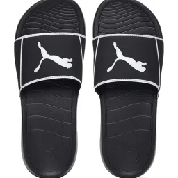 Puma Men's Popcat 20 Shower Jet Black Slides image 1