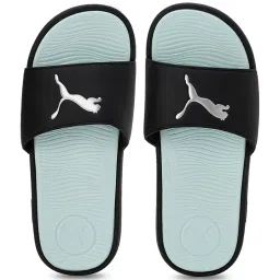 Puma Women's Cool Cat 2.0 Sport Ink Black Slides image 1