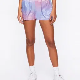 Forever 21 Purple Printed Shorts image 1
