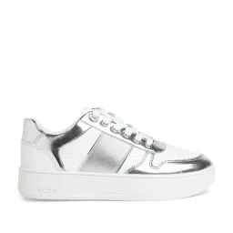 Aldo Women's Silver Sneakers image 1