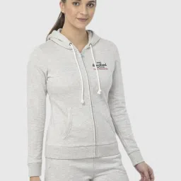 Woodland Grey Graphic Print Hoodie image 4