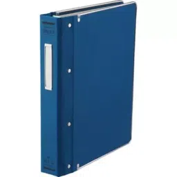 Kokuyo B5 Portrait Blue Cloth Pasted MP Binder, Ha-120B-picture-39