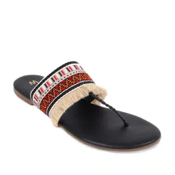 W Women's Multicolor T-Strap Sandals image 1