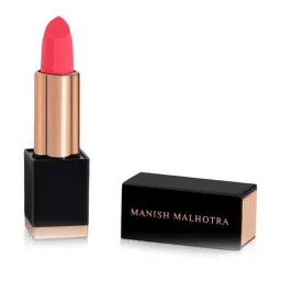 Manish Malhotra Beauty by MyGlamm Soft Matte Lipstick Poppy Pink - 4 gm image 1