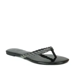 Inc.5 Women's Black Thong Sandals image 1