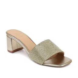 Inc.5 Women's Golden Ethnic Sandals image 1