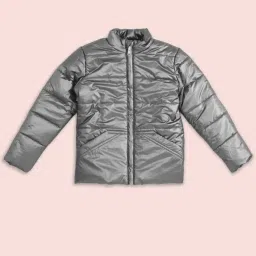 Pantaloons Junior Grey Regular Fit Full Sleeves Jacket image 1