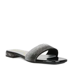 London Rag Women's Black Casual Sandals image 1