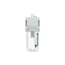 SMC Metric Thread (M5)/Rc 6.35 mm (1/4 inch) Polycarbonate Bowl Air Lubricator with Bracket, AL20-02B-A-picture-34