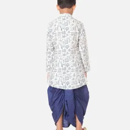 Tabard Ethnic kurta dhoti set For Kids image 2