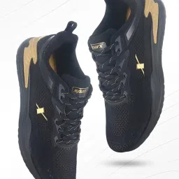 Sparx Men's Black Running Shoes image 1