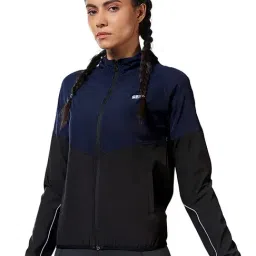 The Souled Store Navy & Black Color-Block Jacket-picture-31