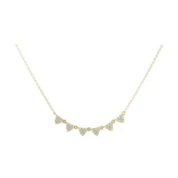 Silvermist 925 Sterling Silver Diamond Triangle Necklace for Women & Girls-picture-43