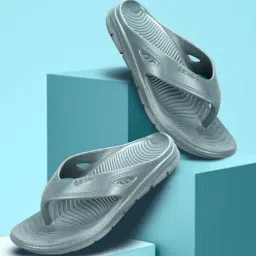 Paragon Men's Light Grey Flip Flops-image-36
